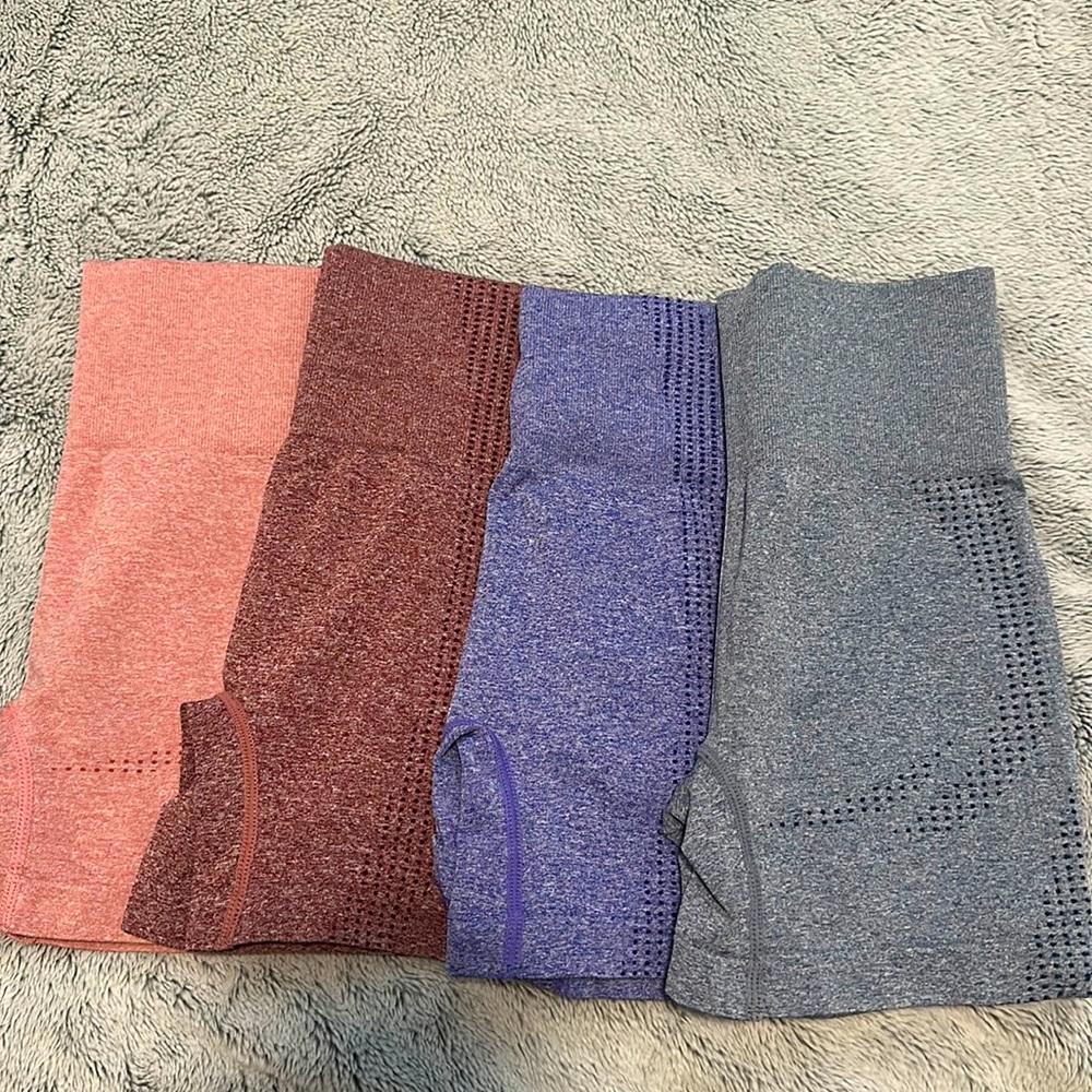 4 pack of gym shorts